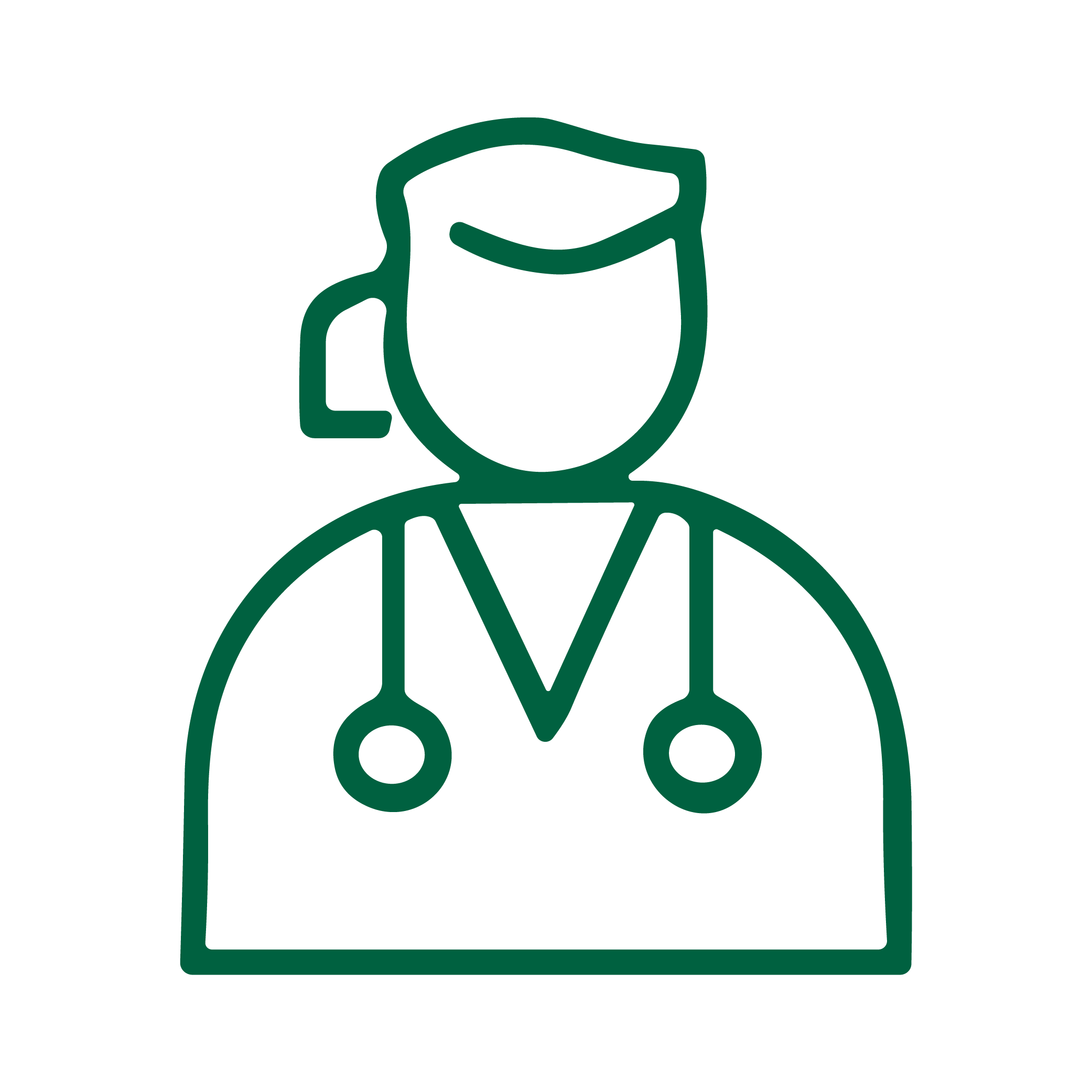 Infographic of a nurse